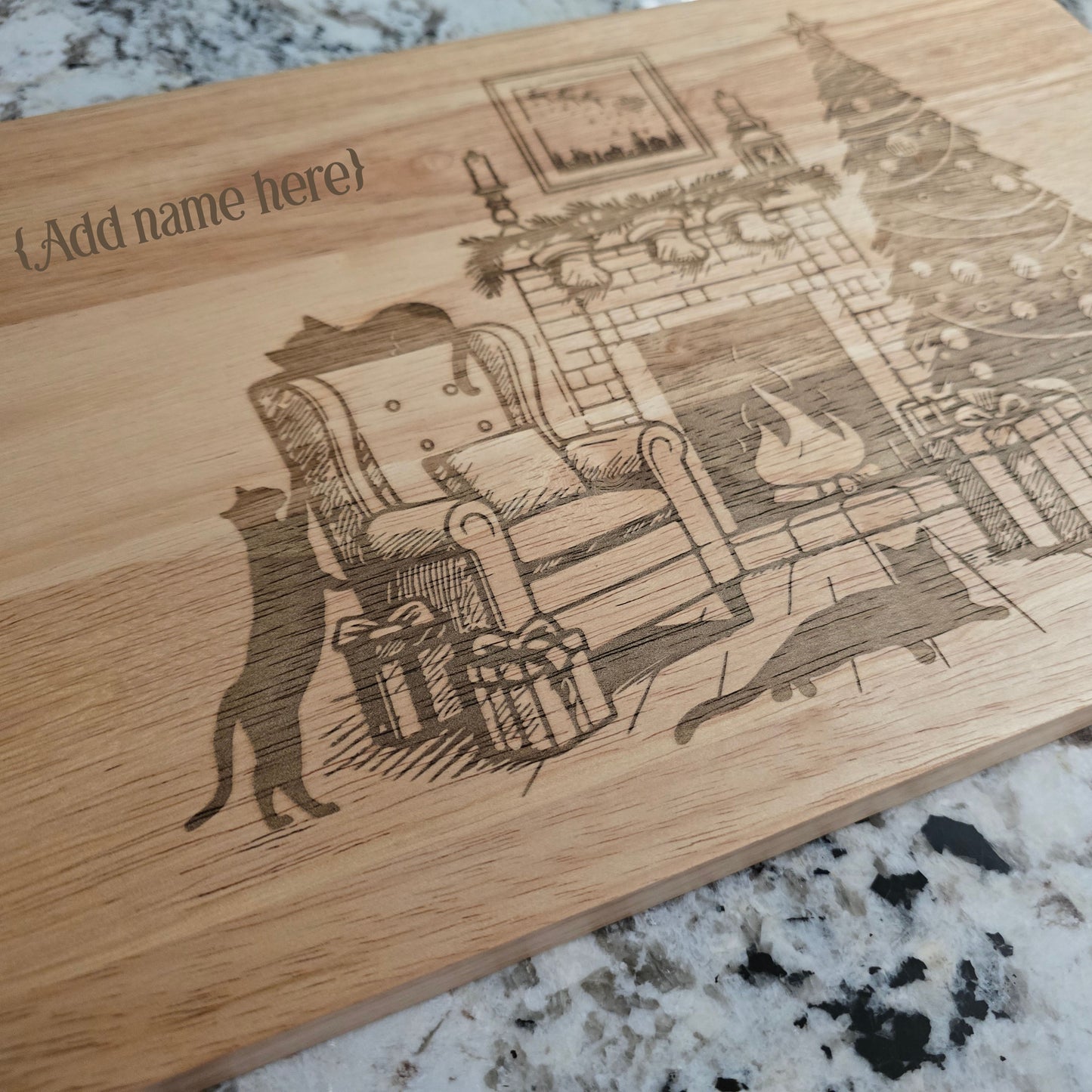 Christmas Cutting Board