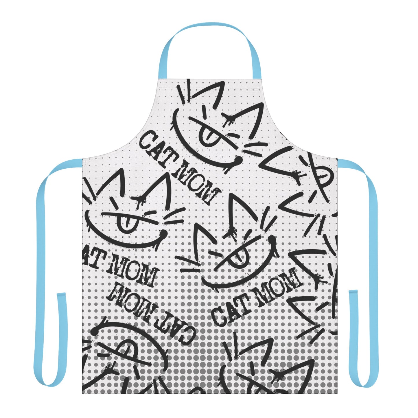 The Growling Cat Mom Apron