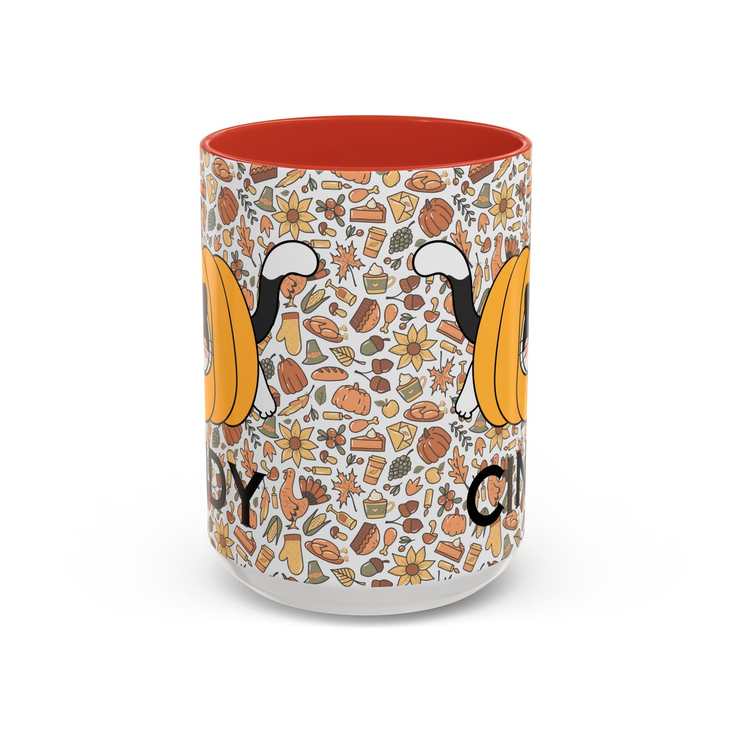 Pumpkin Spicey Cat Mug