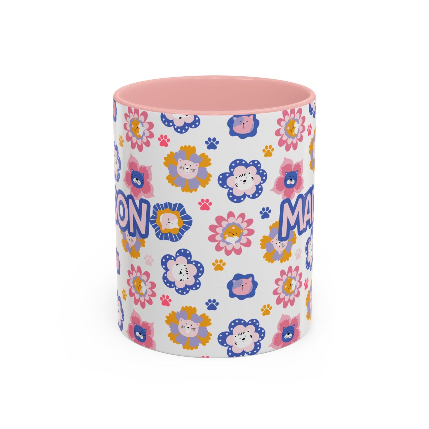 Cat Flowers Mug