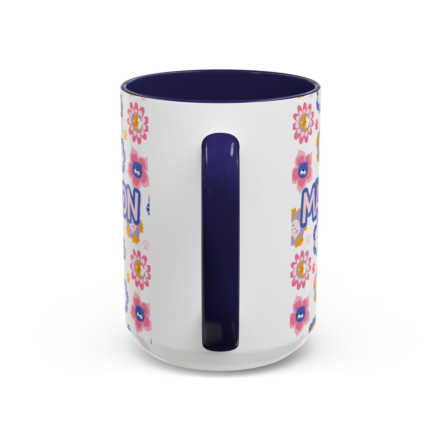 Cat Flowers Mug