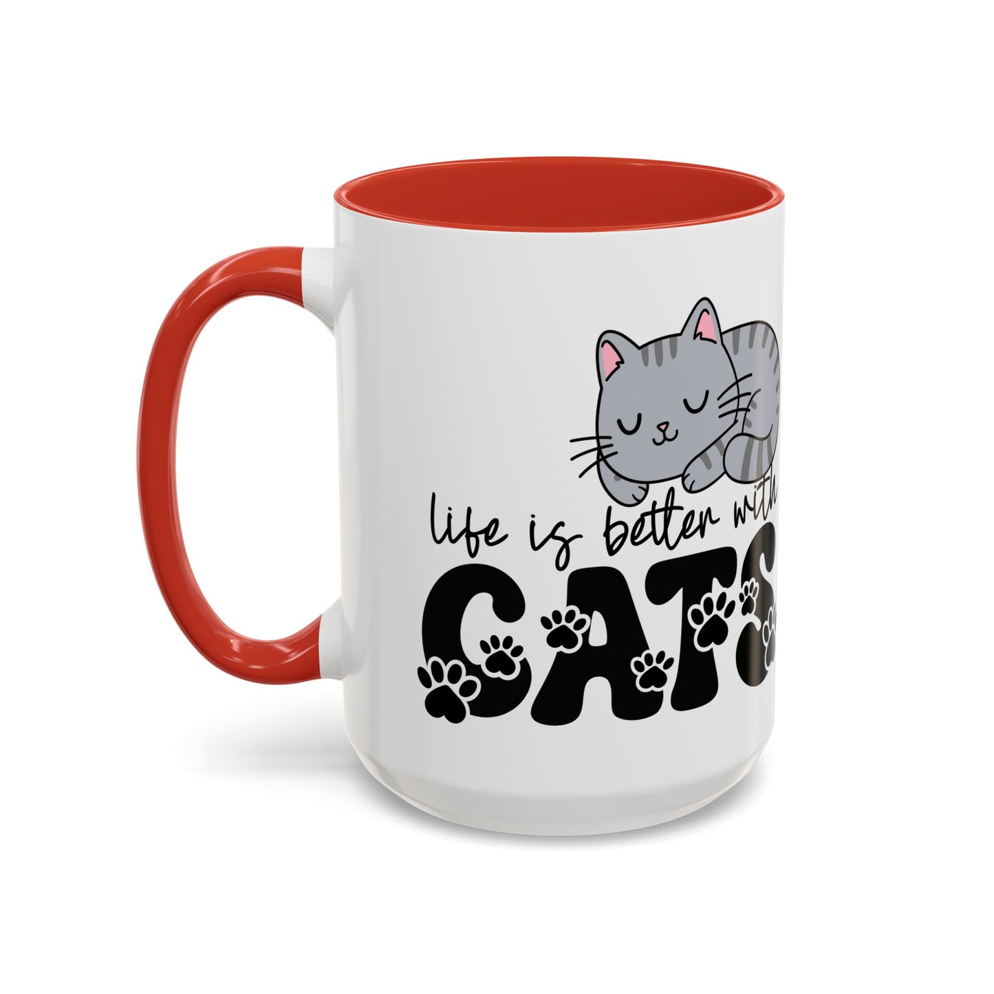 Life is Better with Cats Mug