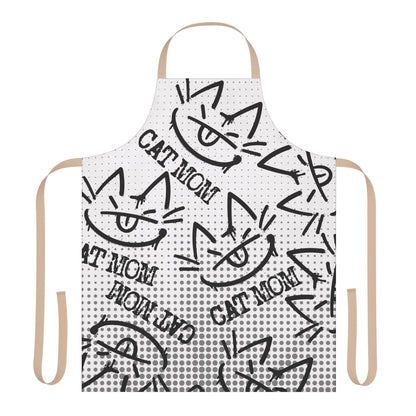 The Growling Cat Mom Apron