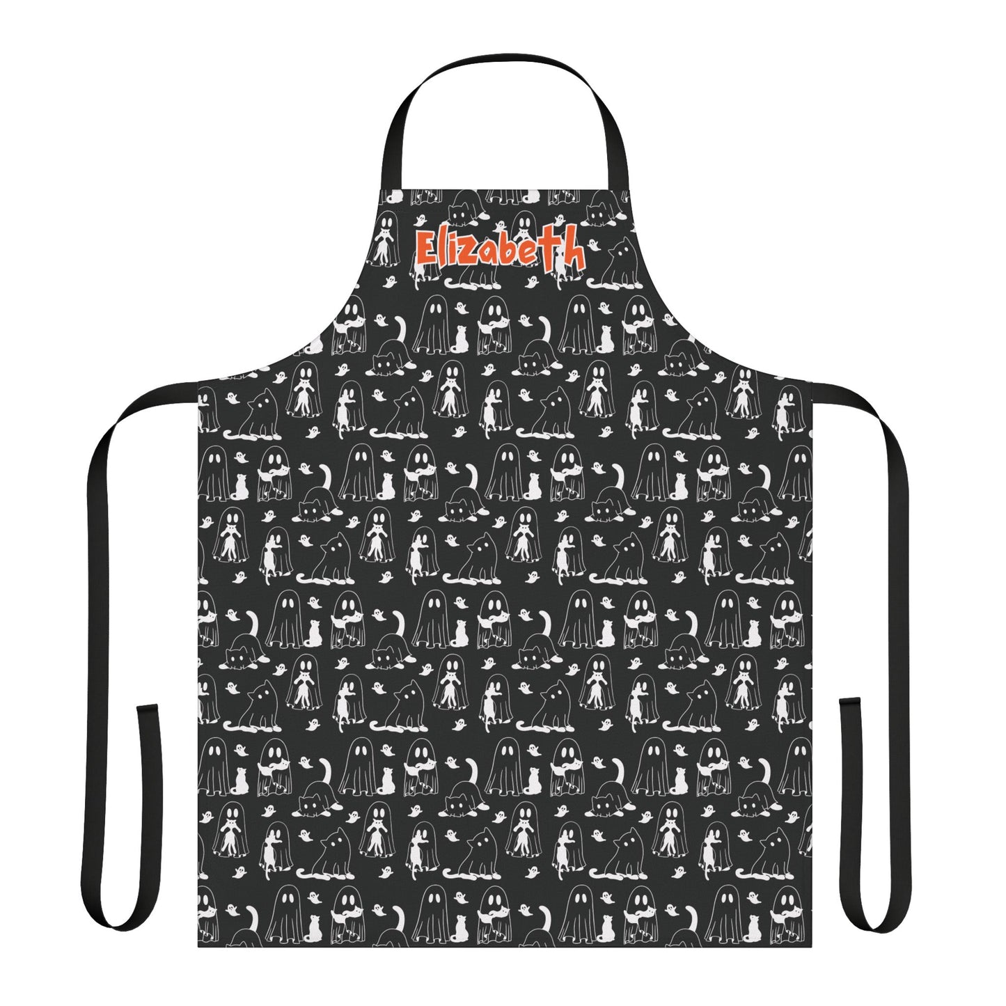 Ghost Cats Apron