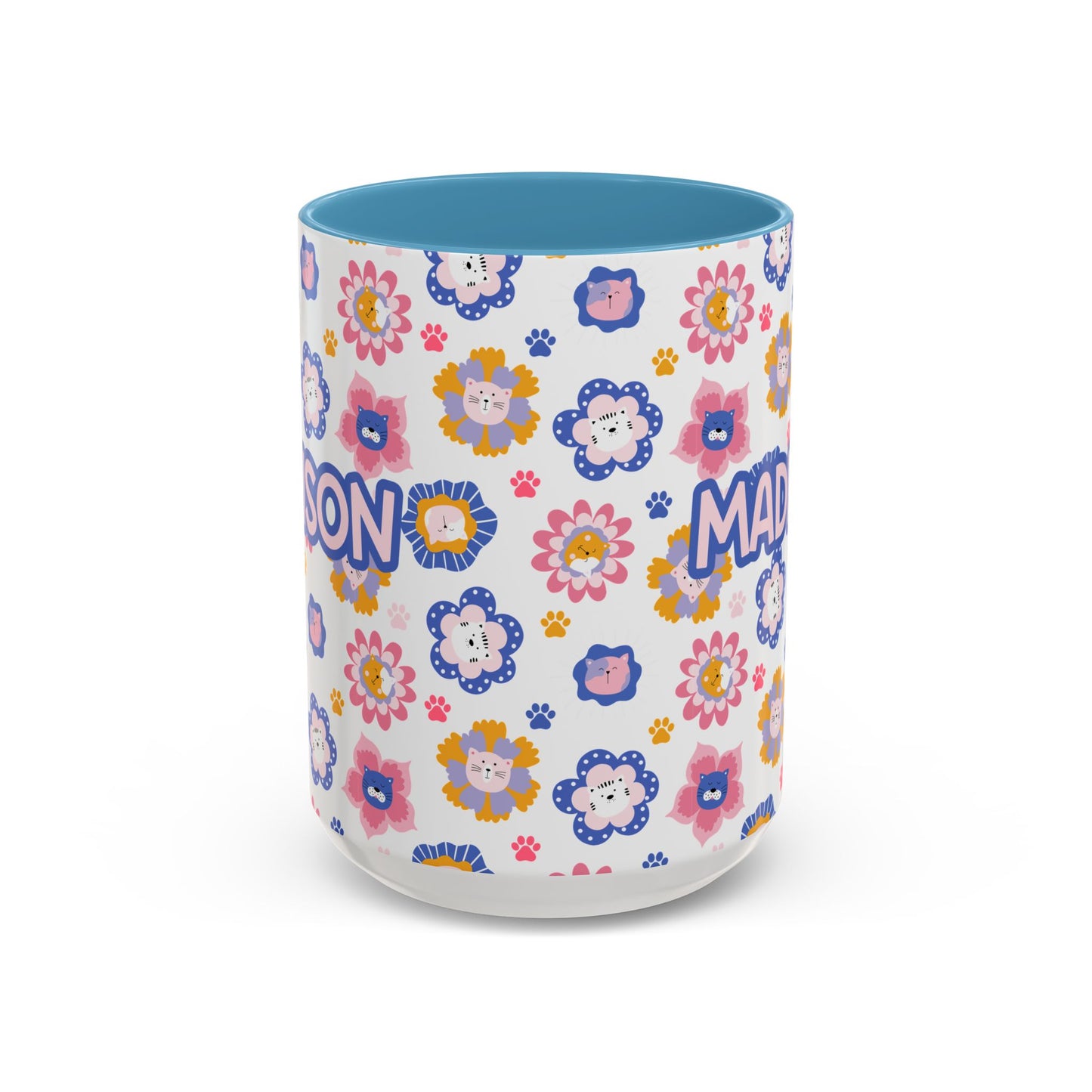 Cat Flowers Mug