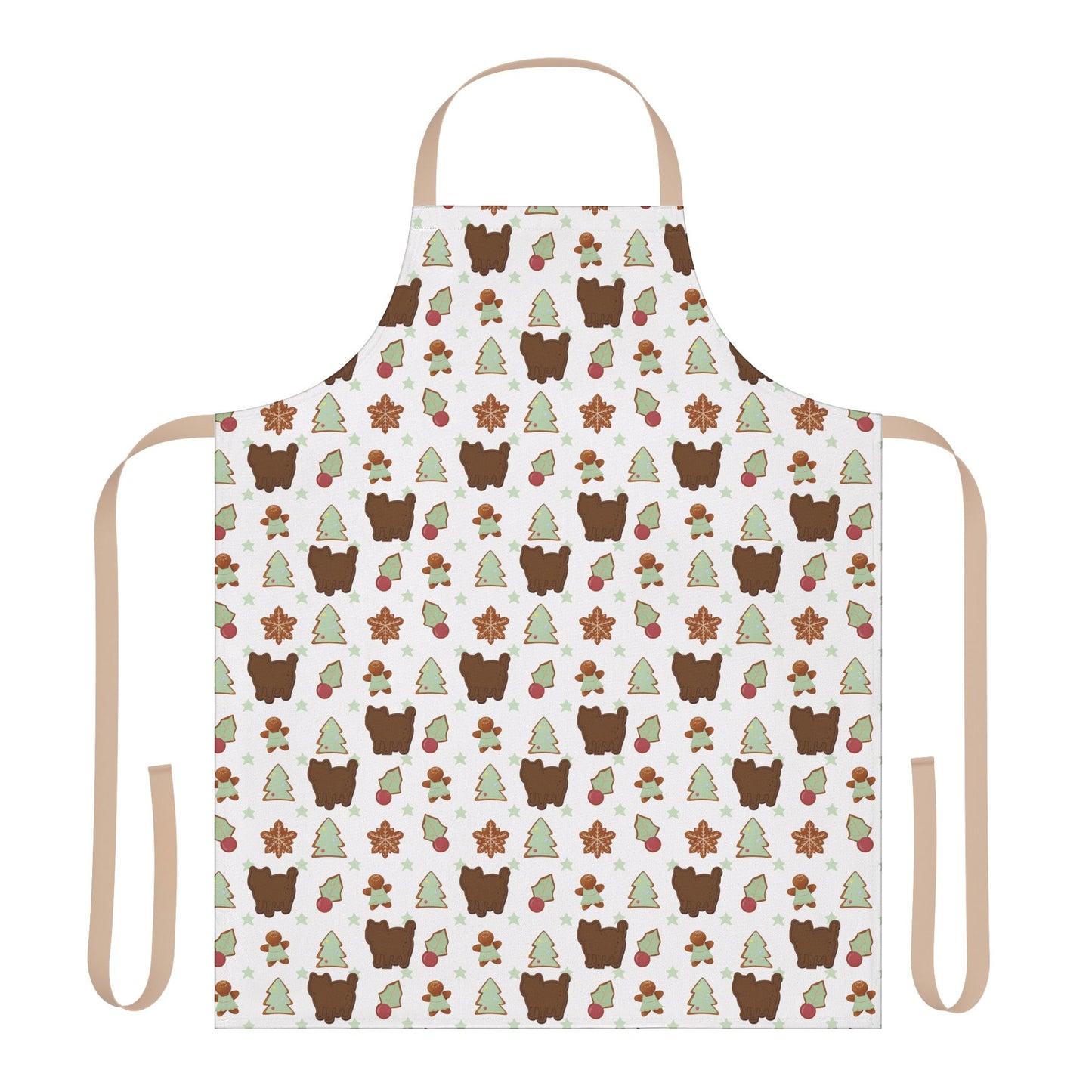 Gingerbread Cat Baking Apron