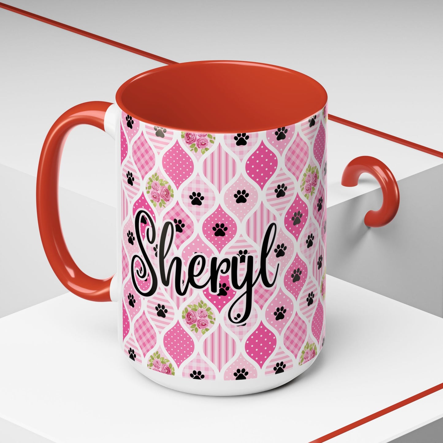 Purrrty in Pink Mug