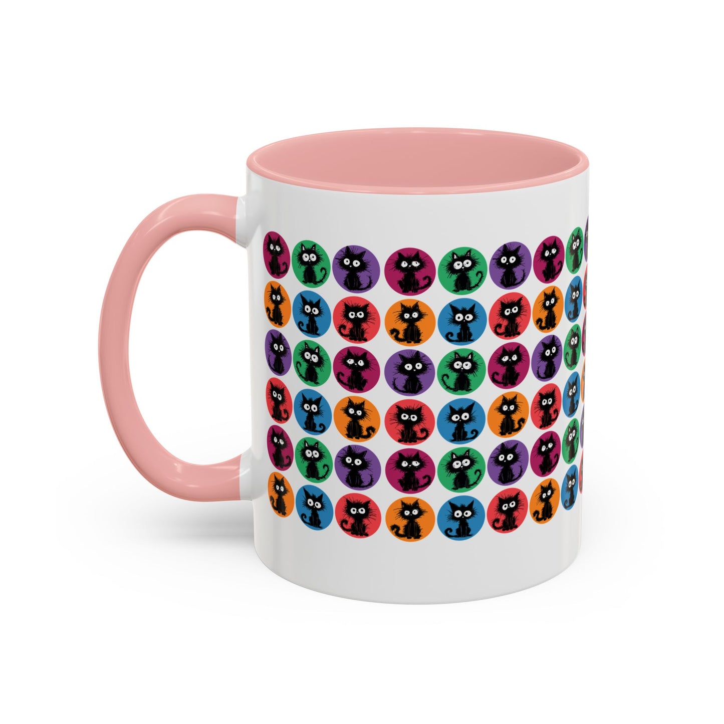 Black Cats in Color Mug