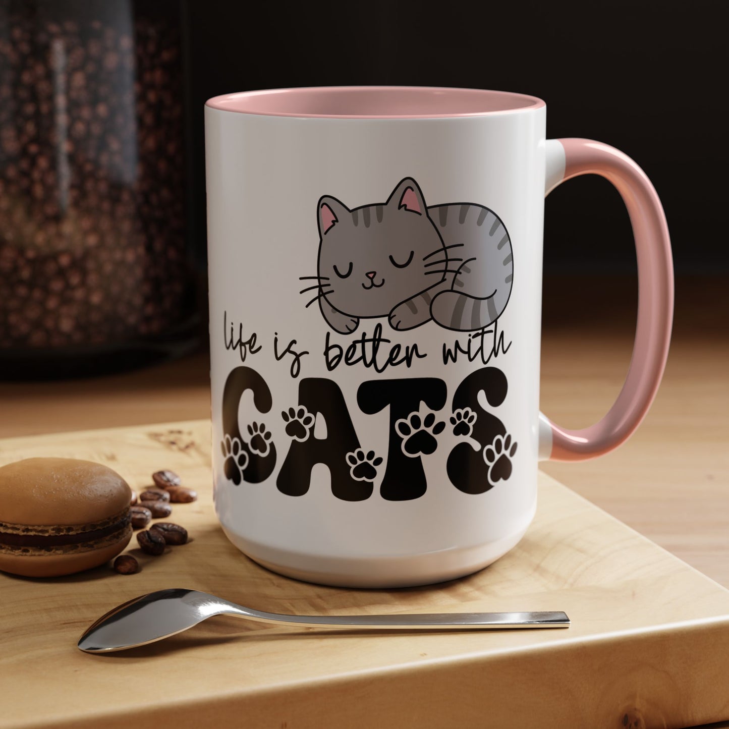 Life is Better with Cats Mug