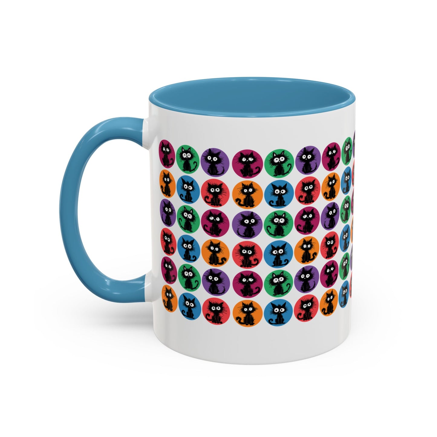 Black Cats in Color Mug