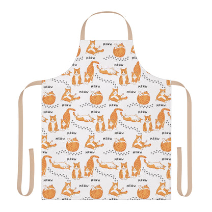 Orange Cat Apron