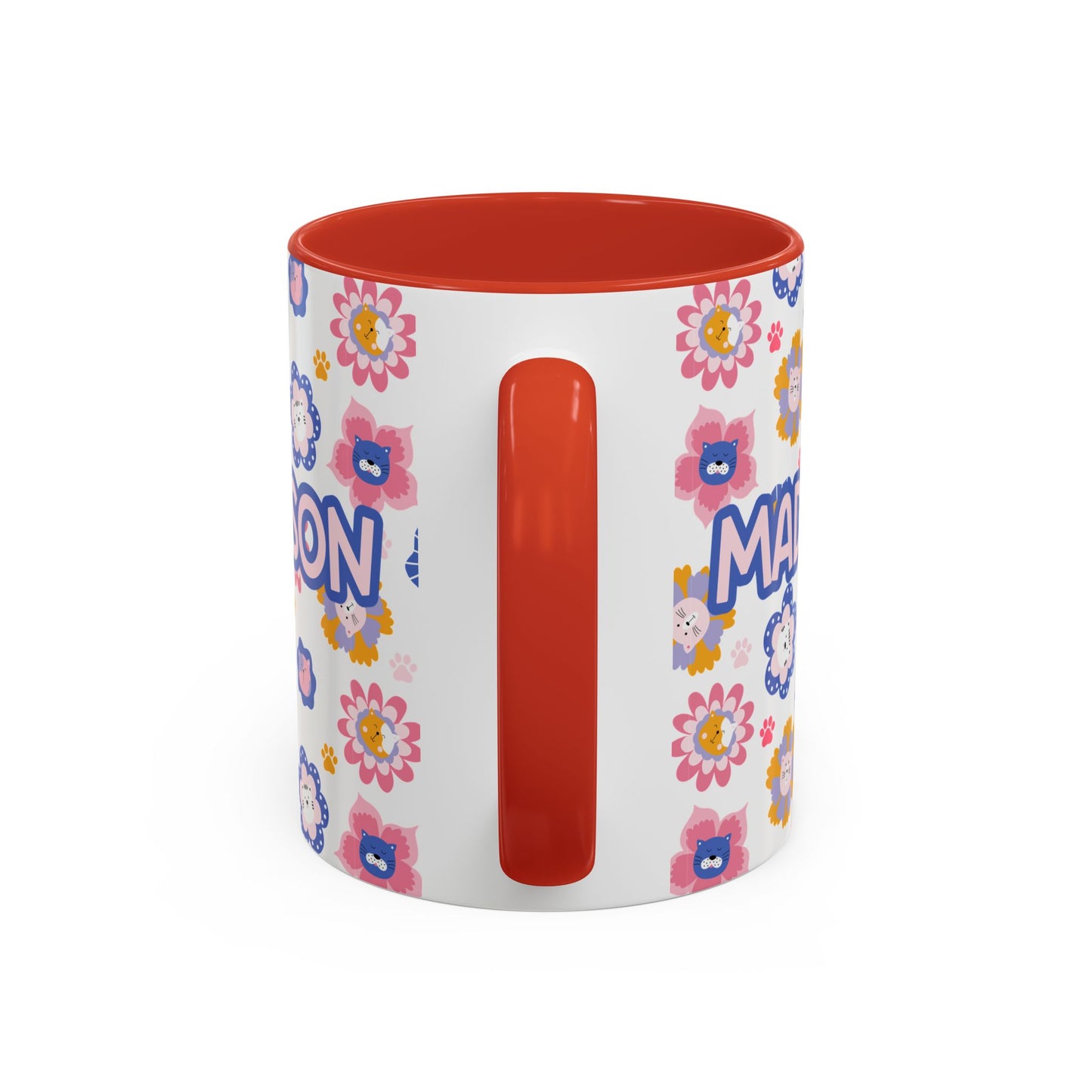 Cat Flowers Mug