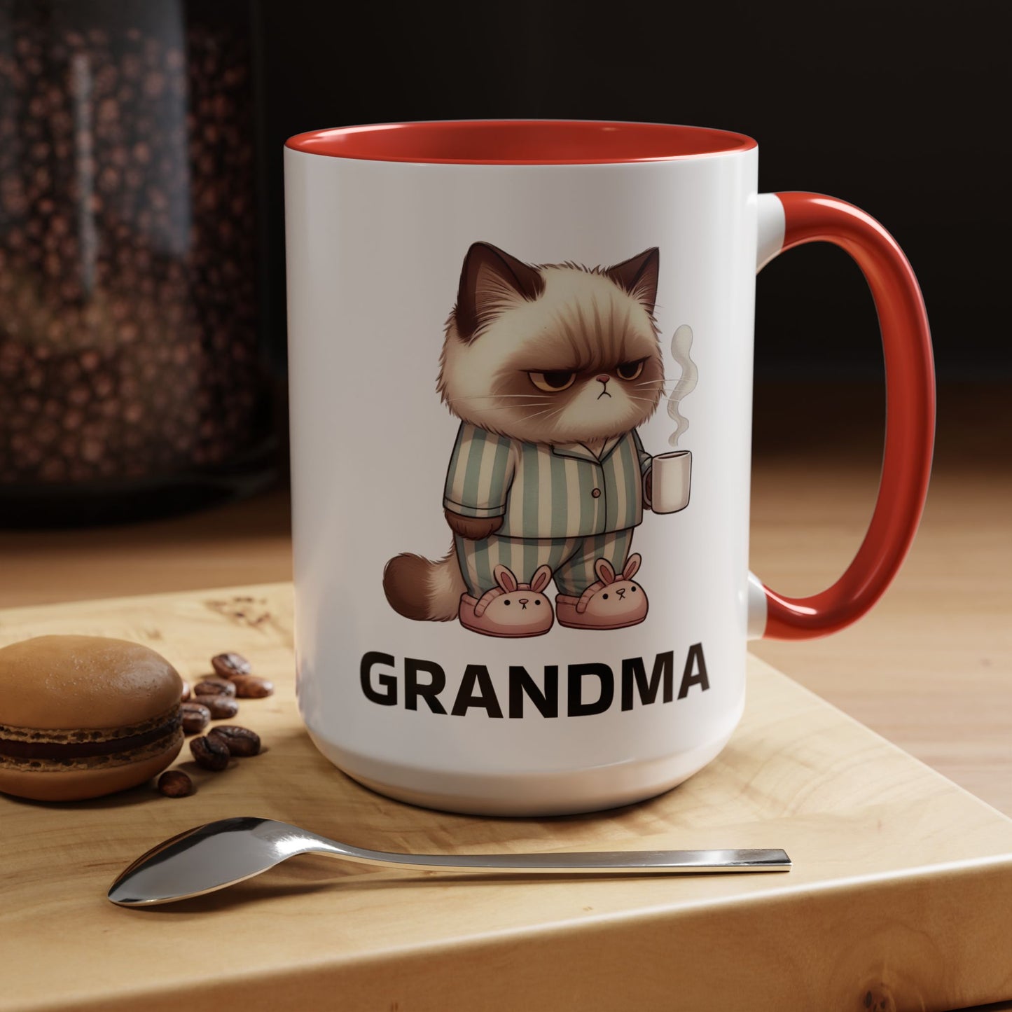 Unhappy Cat Mug