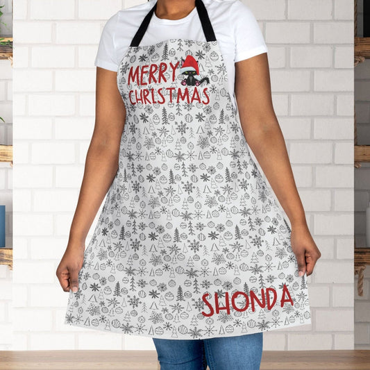 Christmas Baking Custom Apron