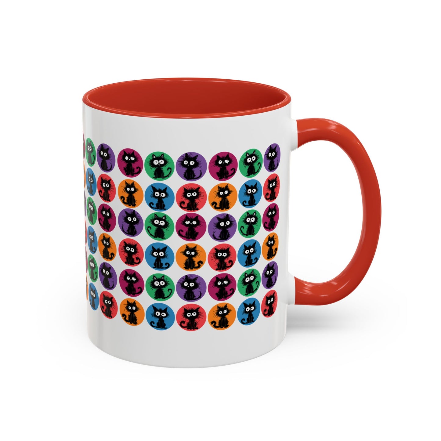 Black Cats in Color Mug