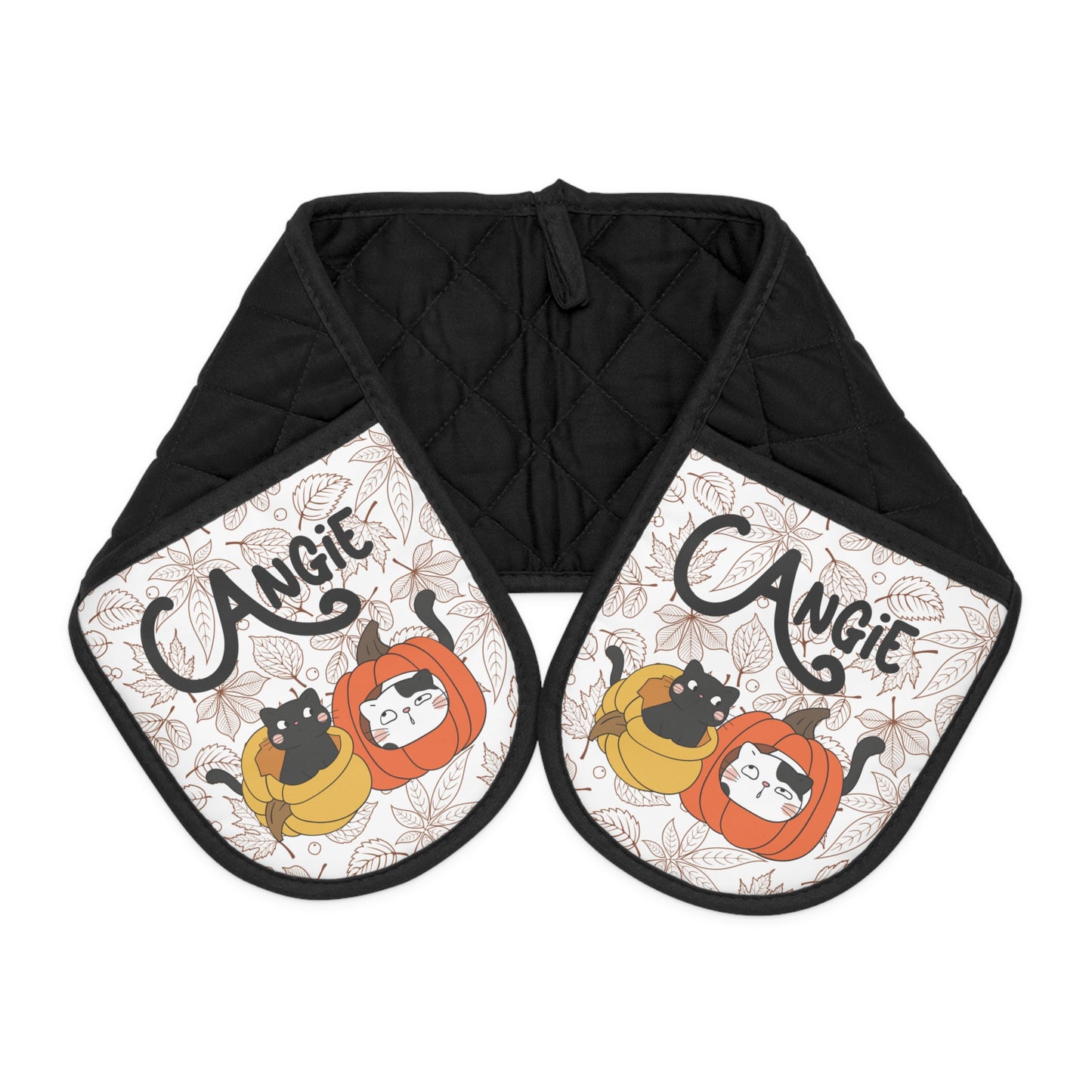 Falling Leaves Oven Mitts