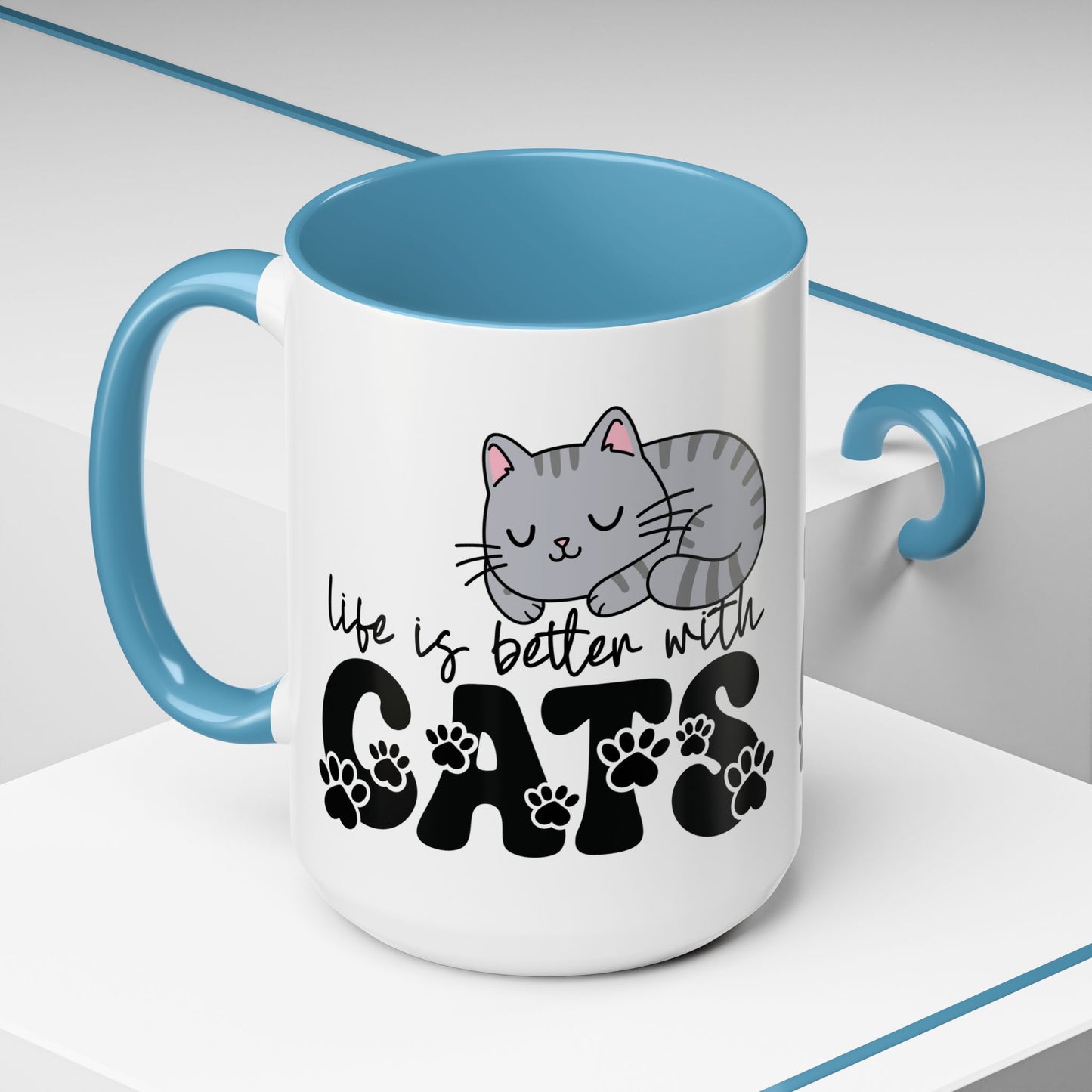 Life is Better with Cats Mug