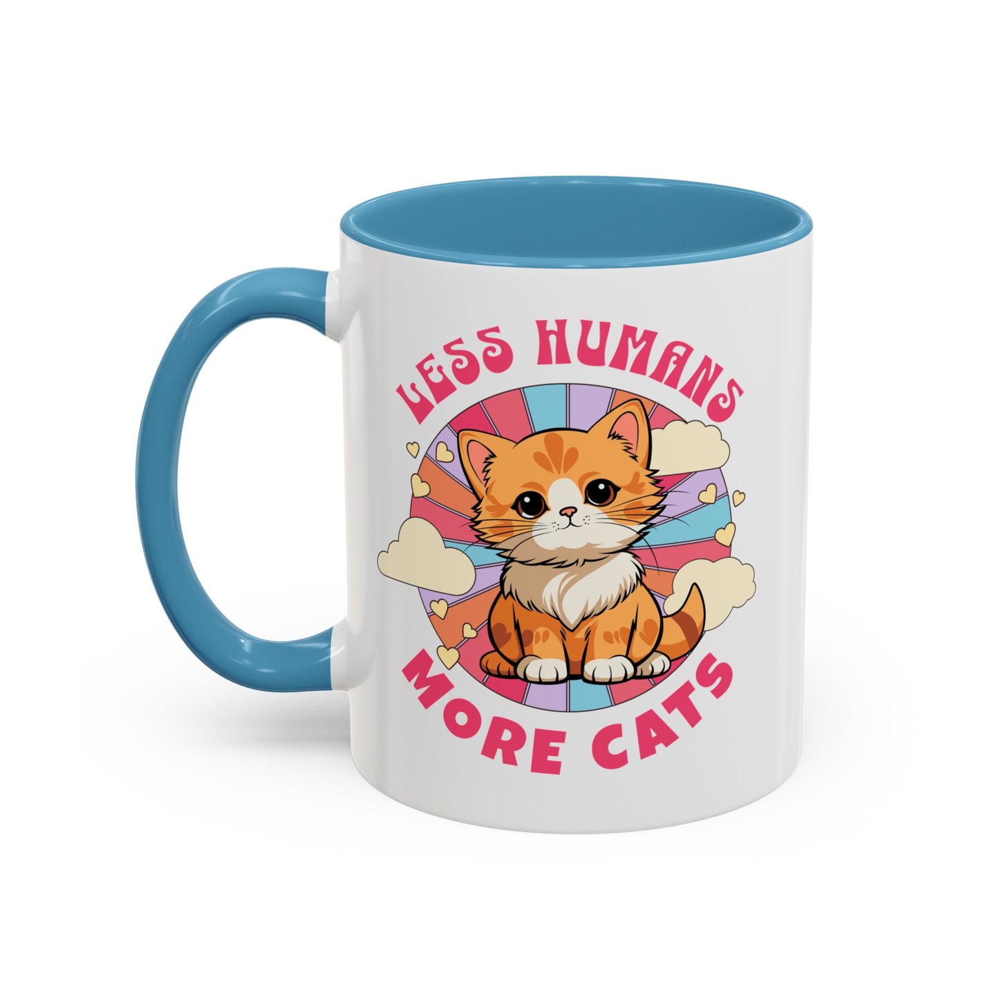 Less Humans More Cats Mug