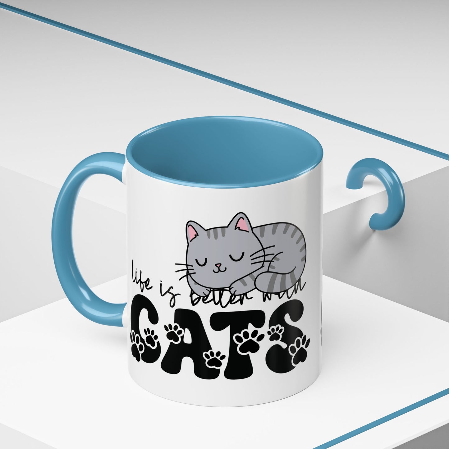 Life is Better with Cats Mug