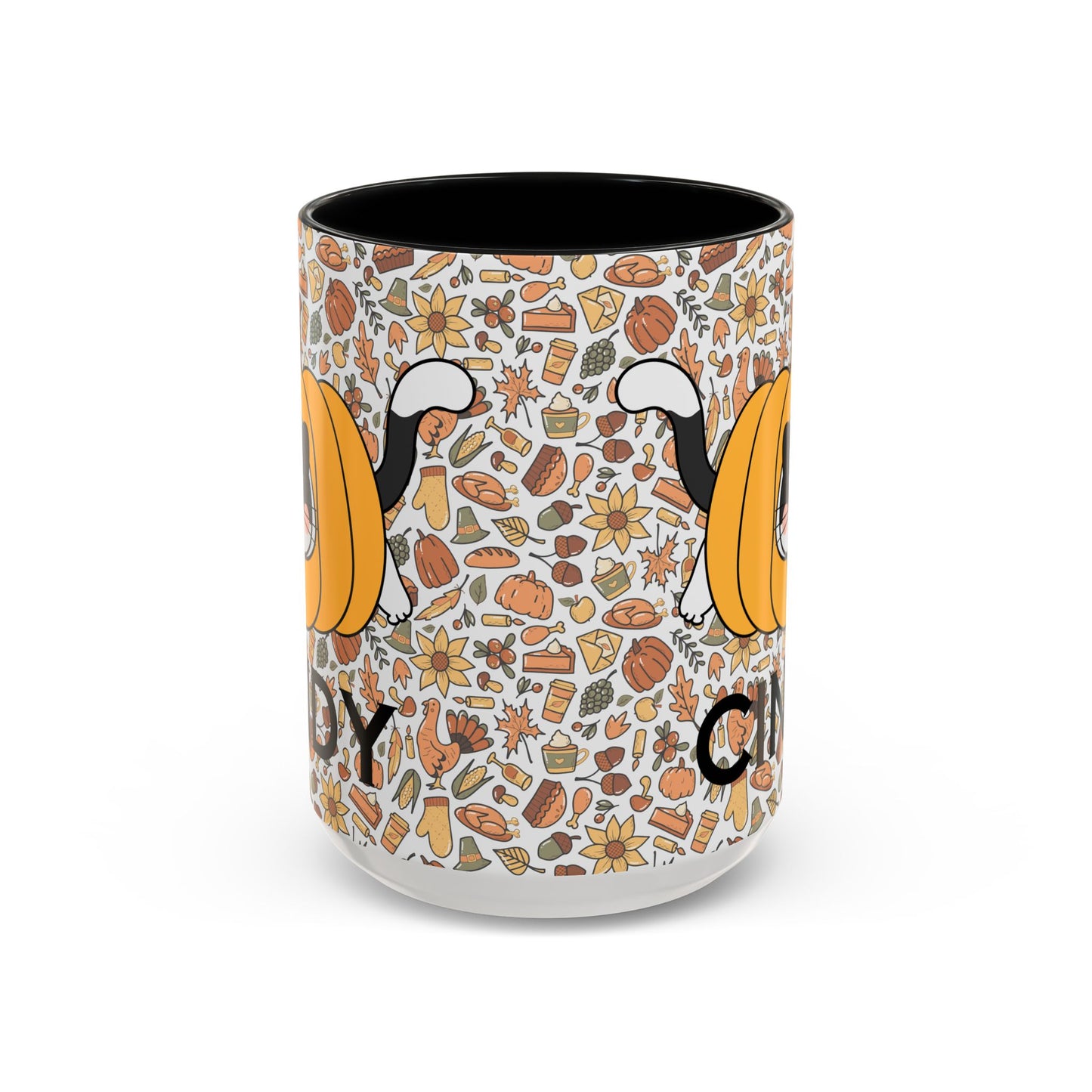 Pumpkin Spicey Cat Mug