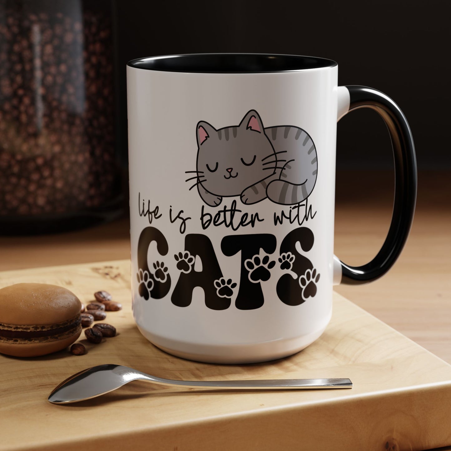 Life is Better with Cats Mug