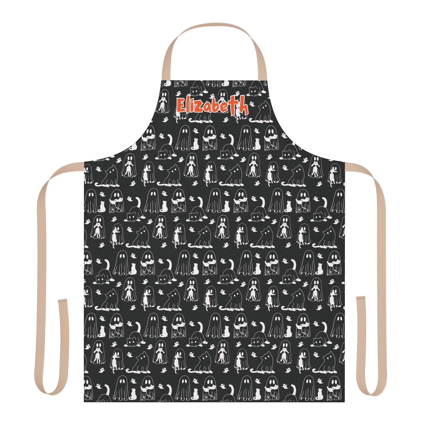 Ghost Cats Apron