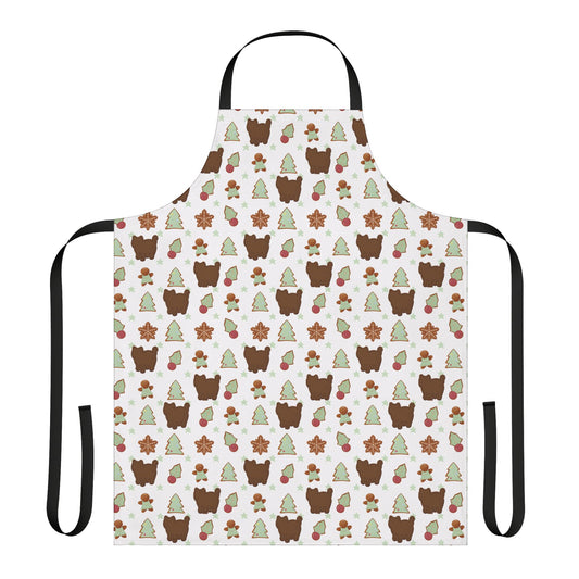 Gingerbread Cat Baking Apron