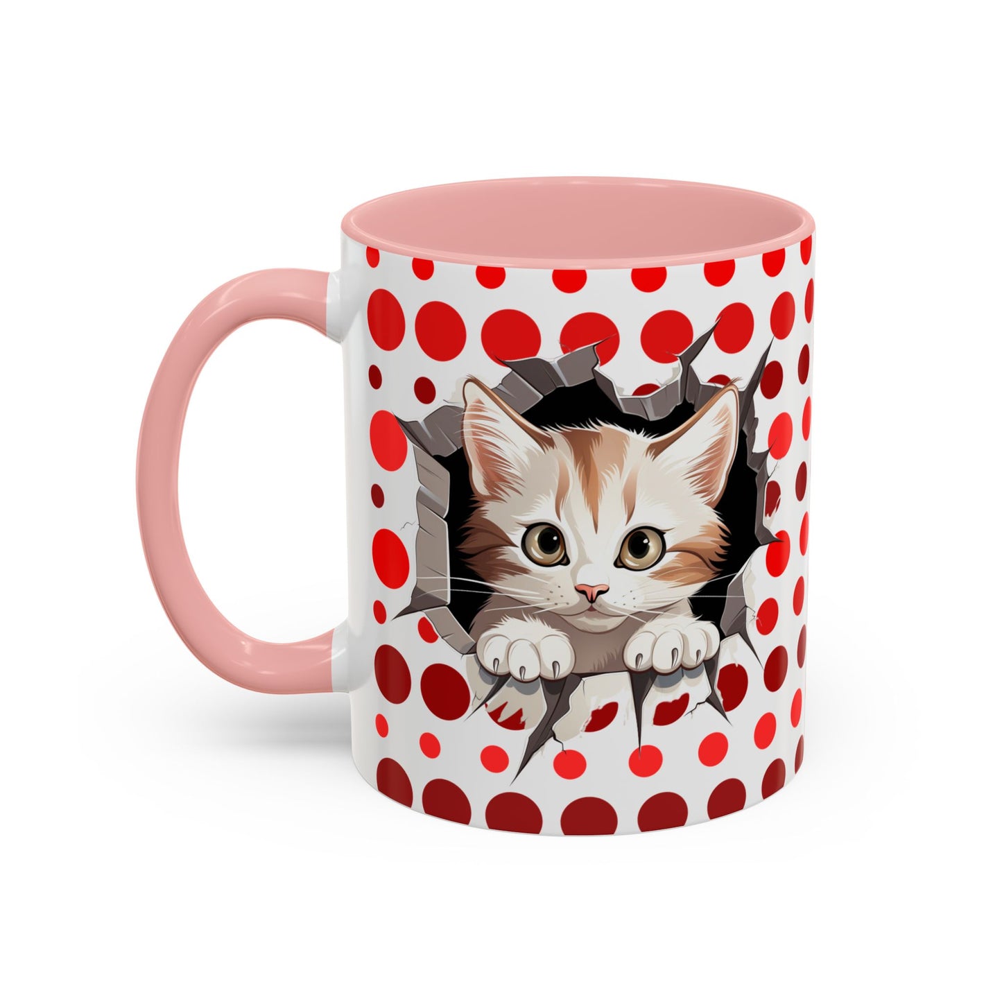 Purrrty in Red Mug