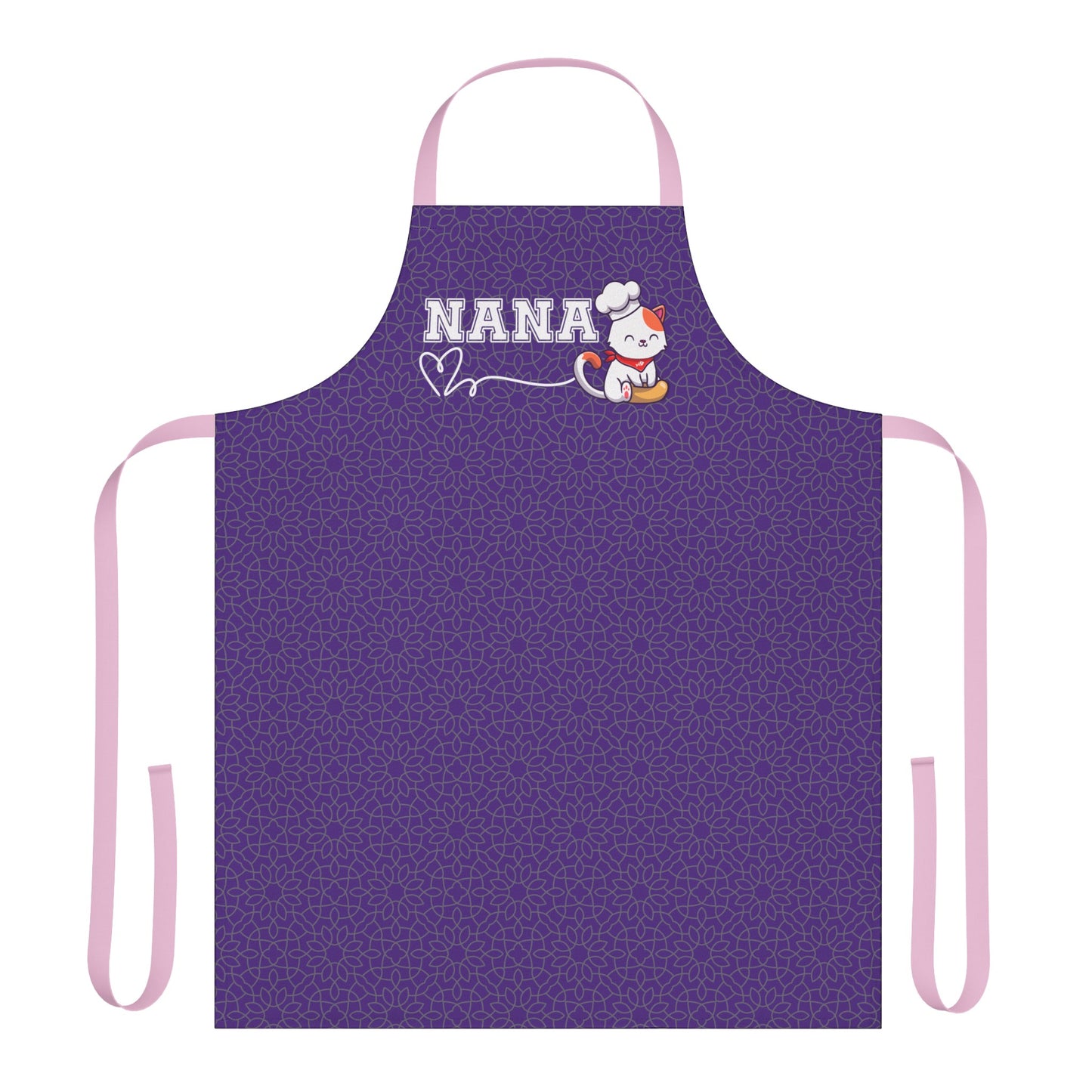 Purrr-ple Purrr-sonalized Apron