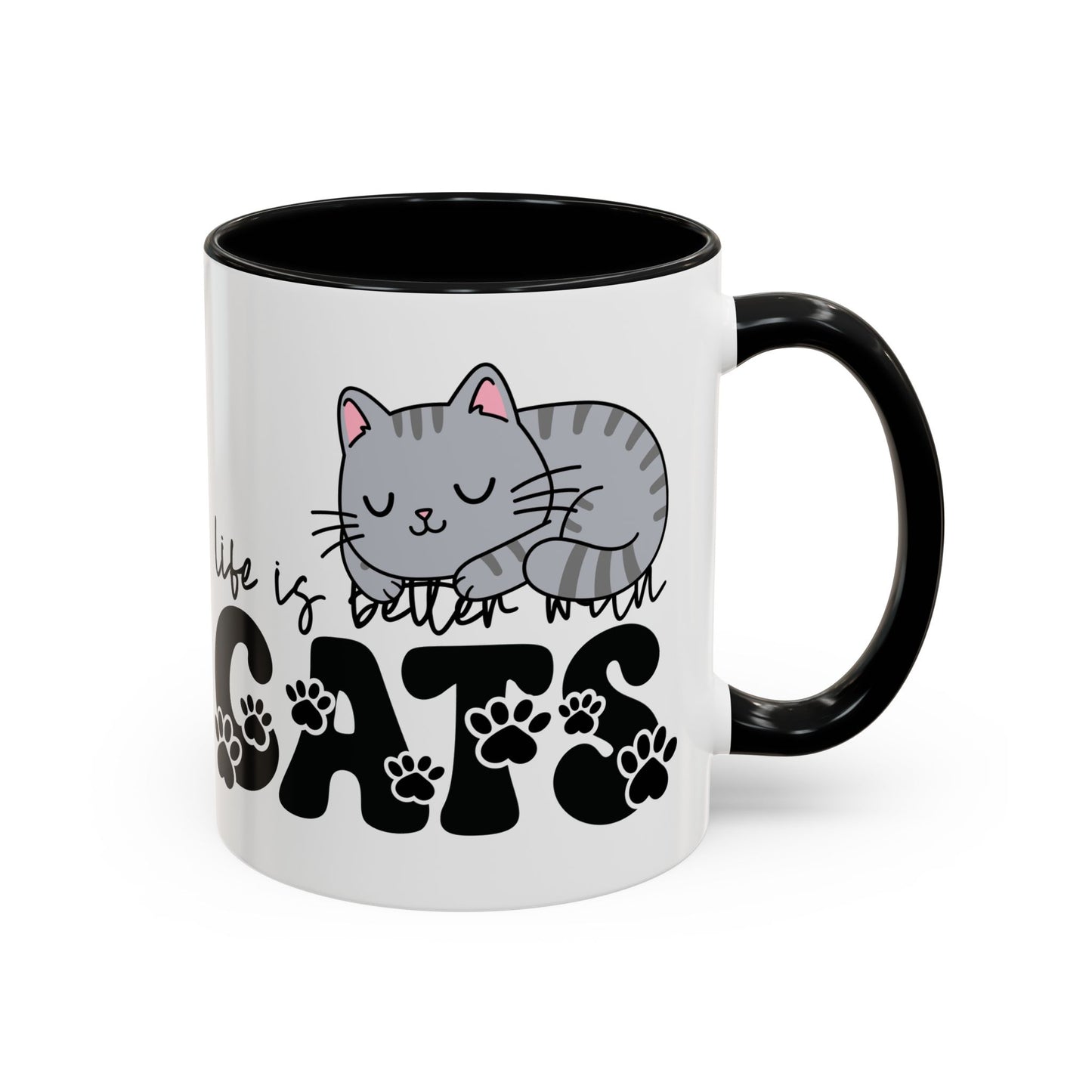 Life is Better with Cats Mug