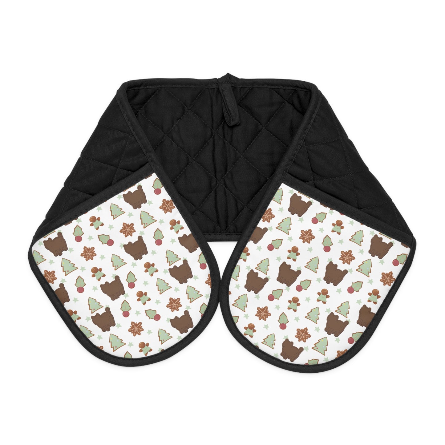 Gingerbread Cat Oven Mitts