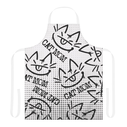 The Growling Cat Mom Apron