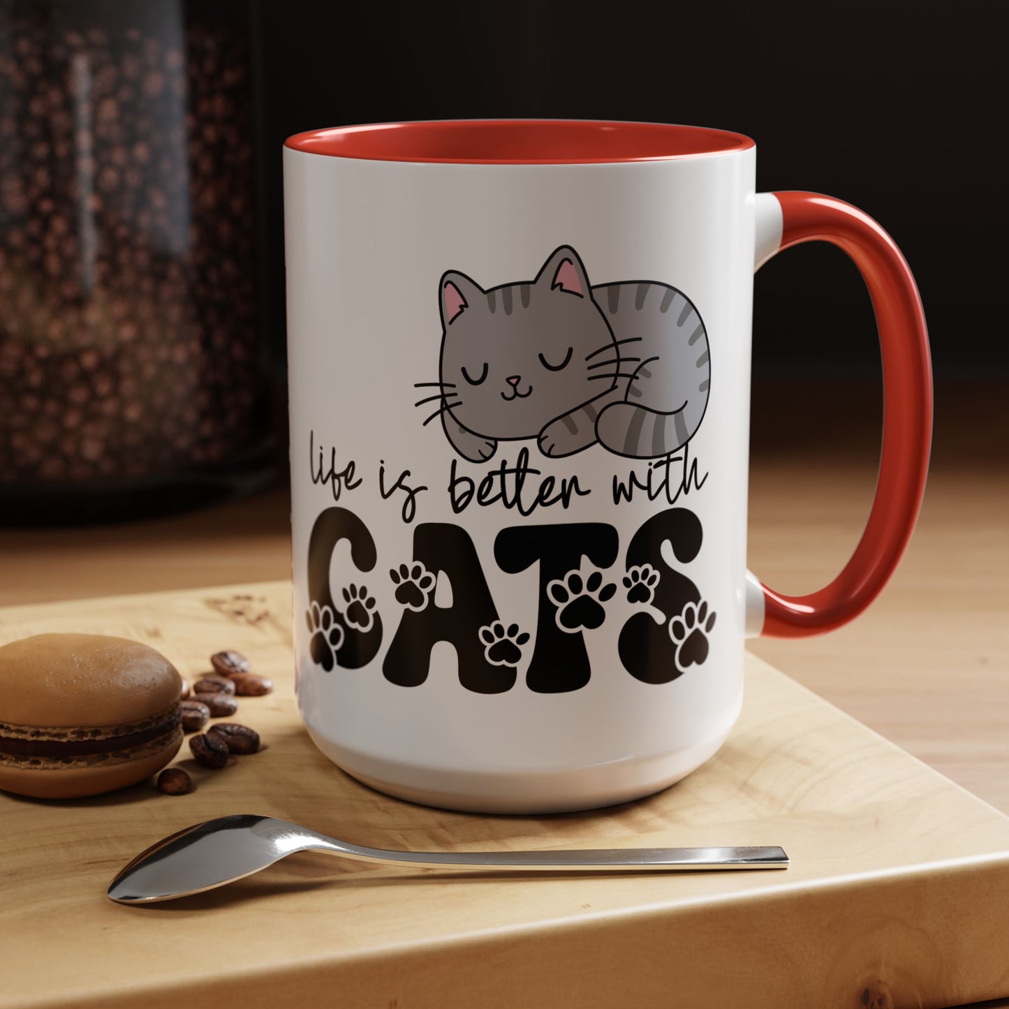 Life is Better with Cats Mug