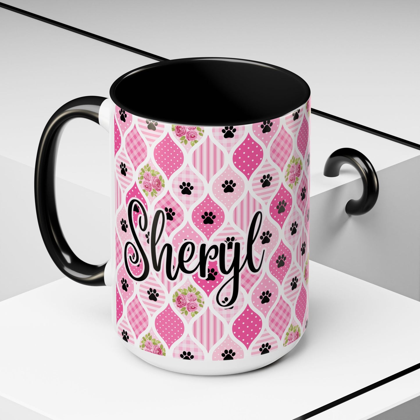 Purrrty in Pink Mug