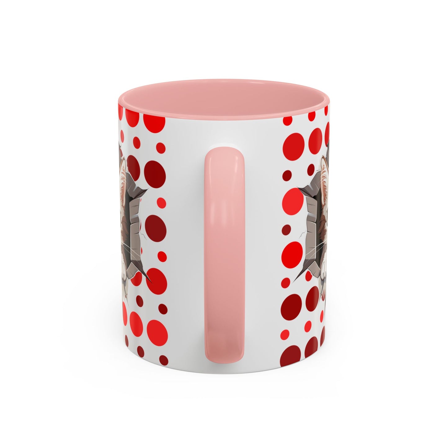 Purrrty in Red Mug