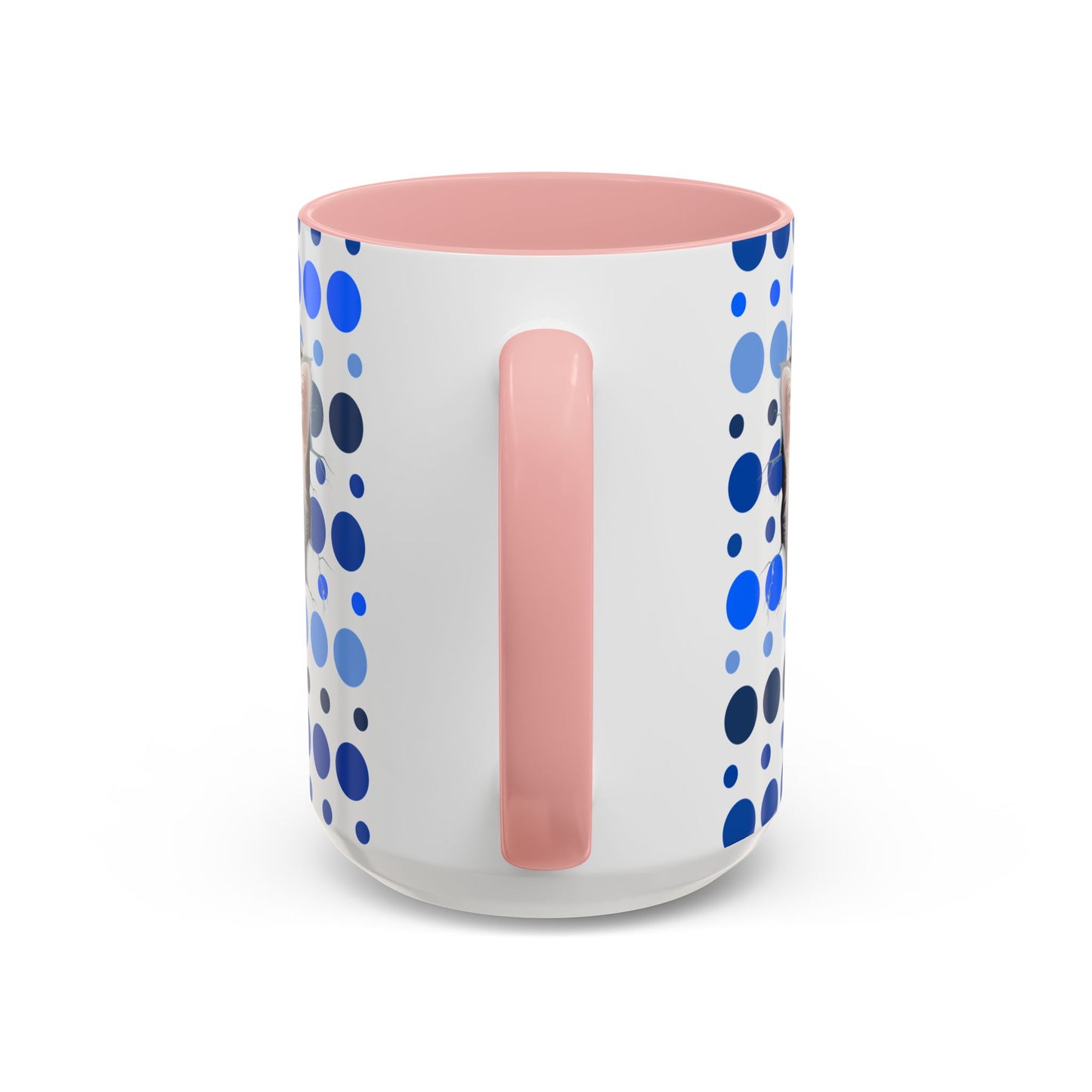 Purrrty in Blue Dots Mug