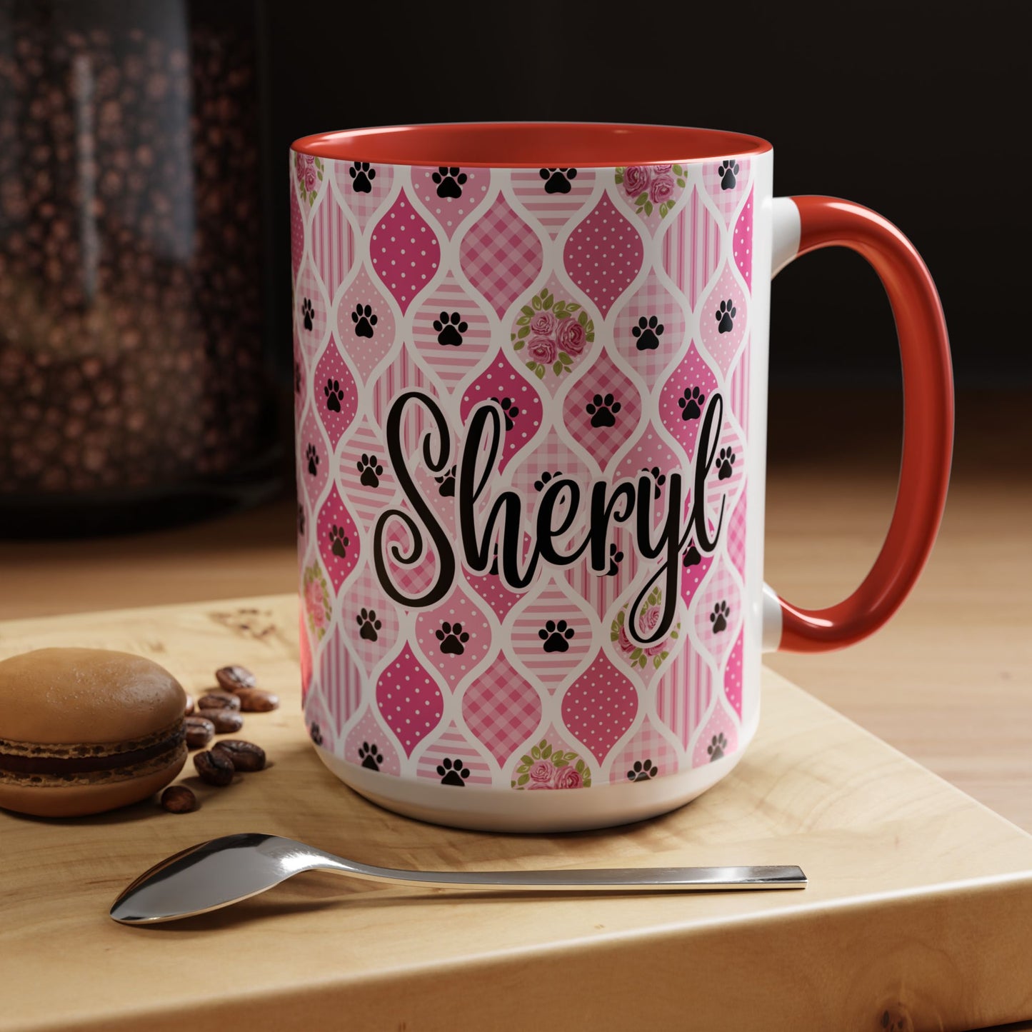 Purrrty in Pink Mug