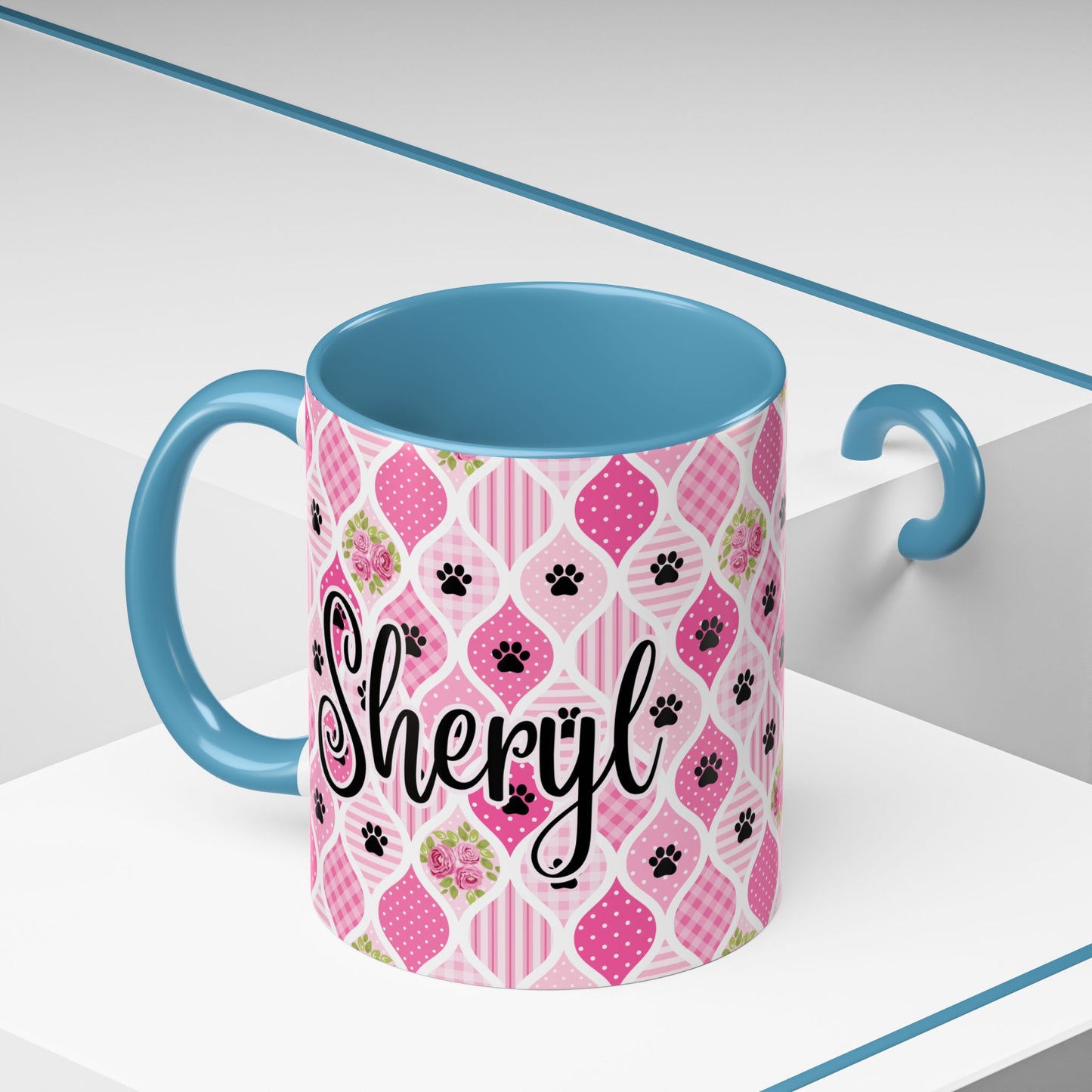 Purrrty in Pink Mug