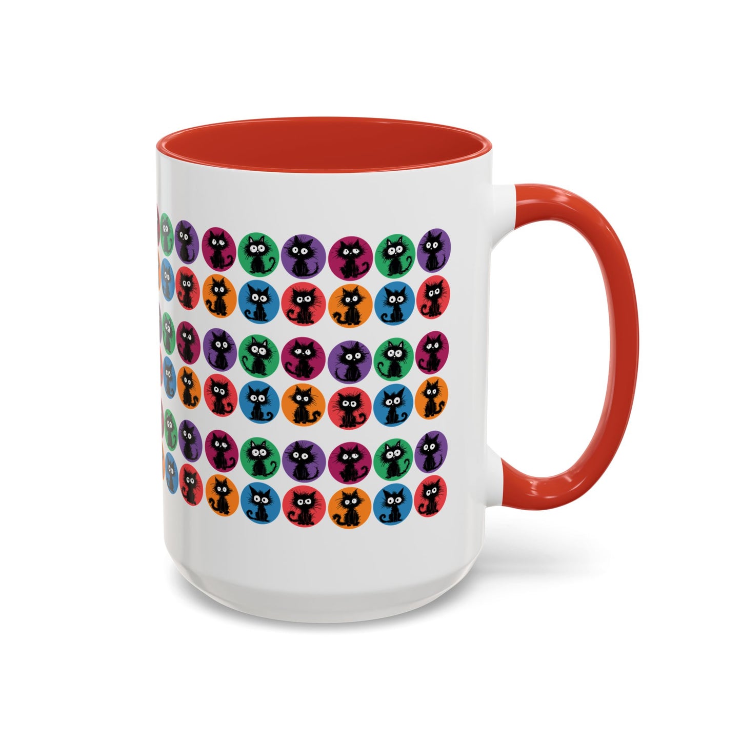 Black Cats in Color Mug