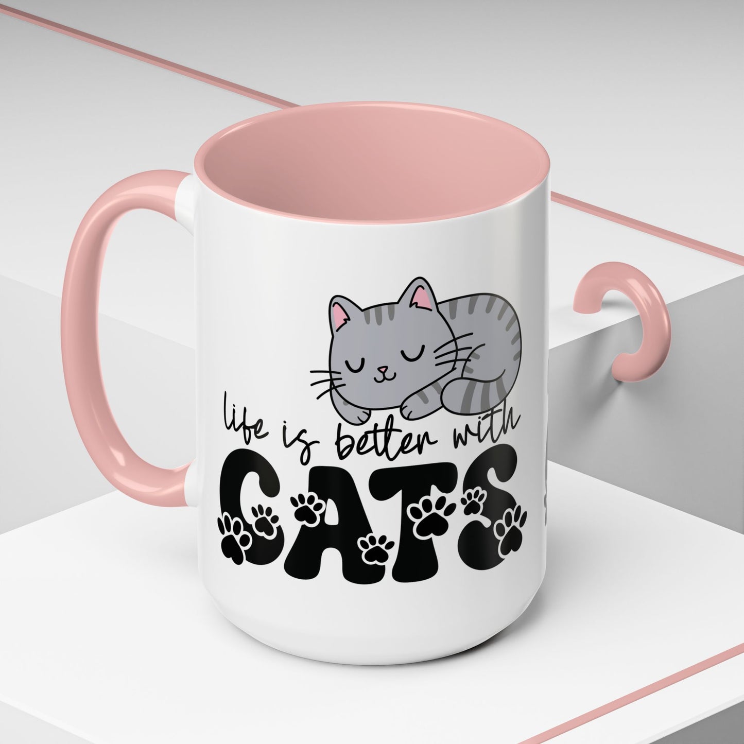 Life is Better with Cats Mug