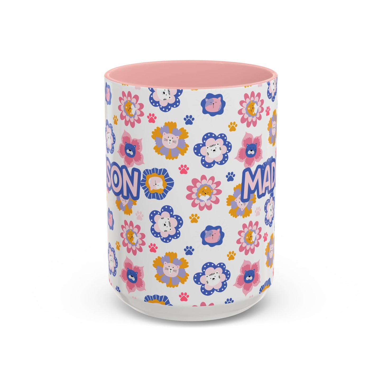 Cat Flowers Mug