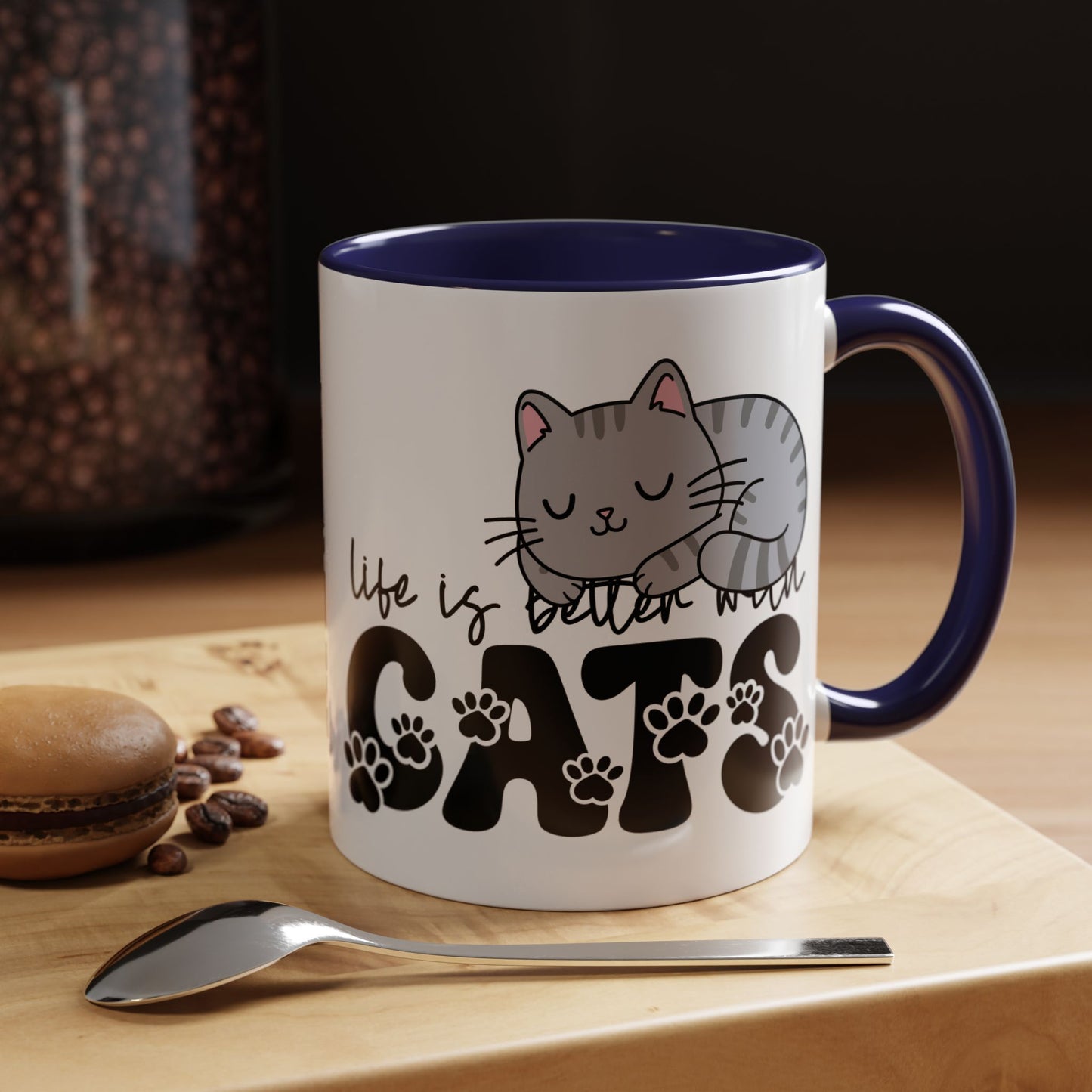 Life is Better with Cats Mug