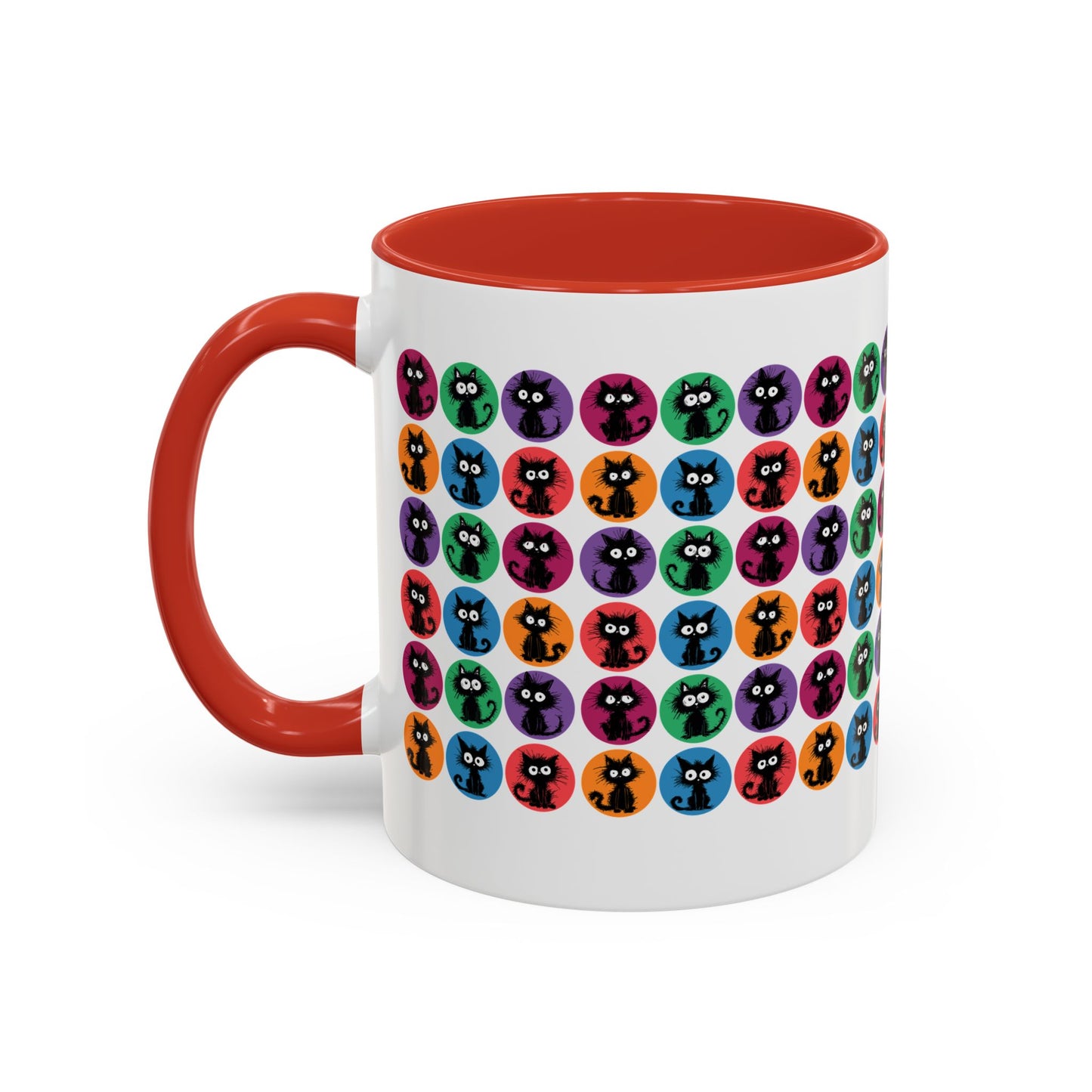 Black Cats in Color Mug