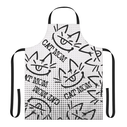 The Growling Cat Mom Apron