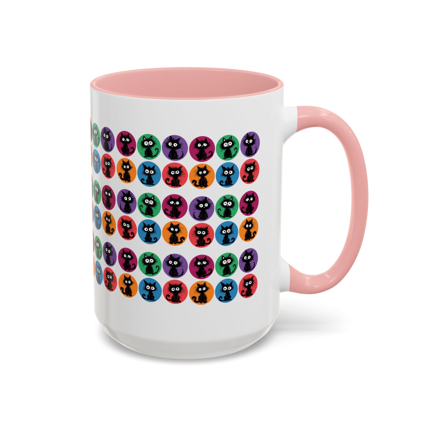 Black Cats in Color Mug