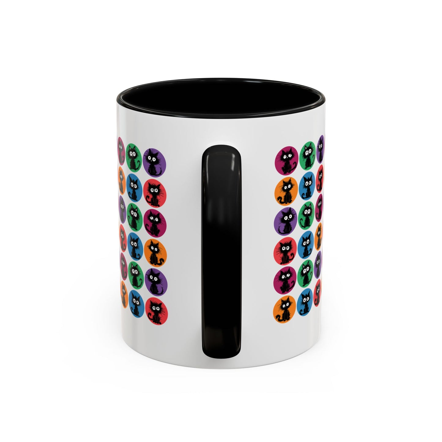 Black Cats in Color Mug