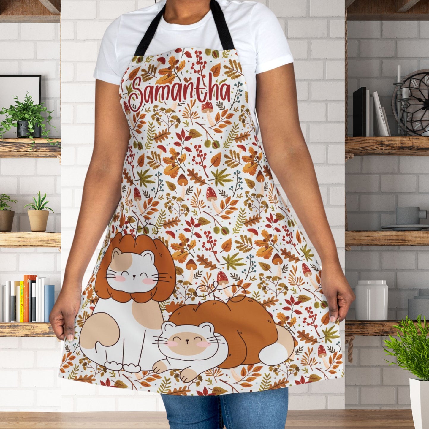 Leave Meow Alone I'm Baking Apron