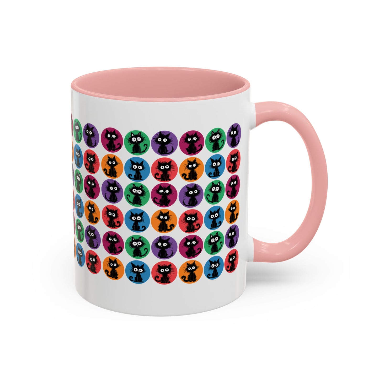 Black Cats in Color Mug