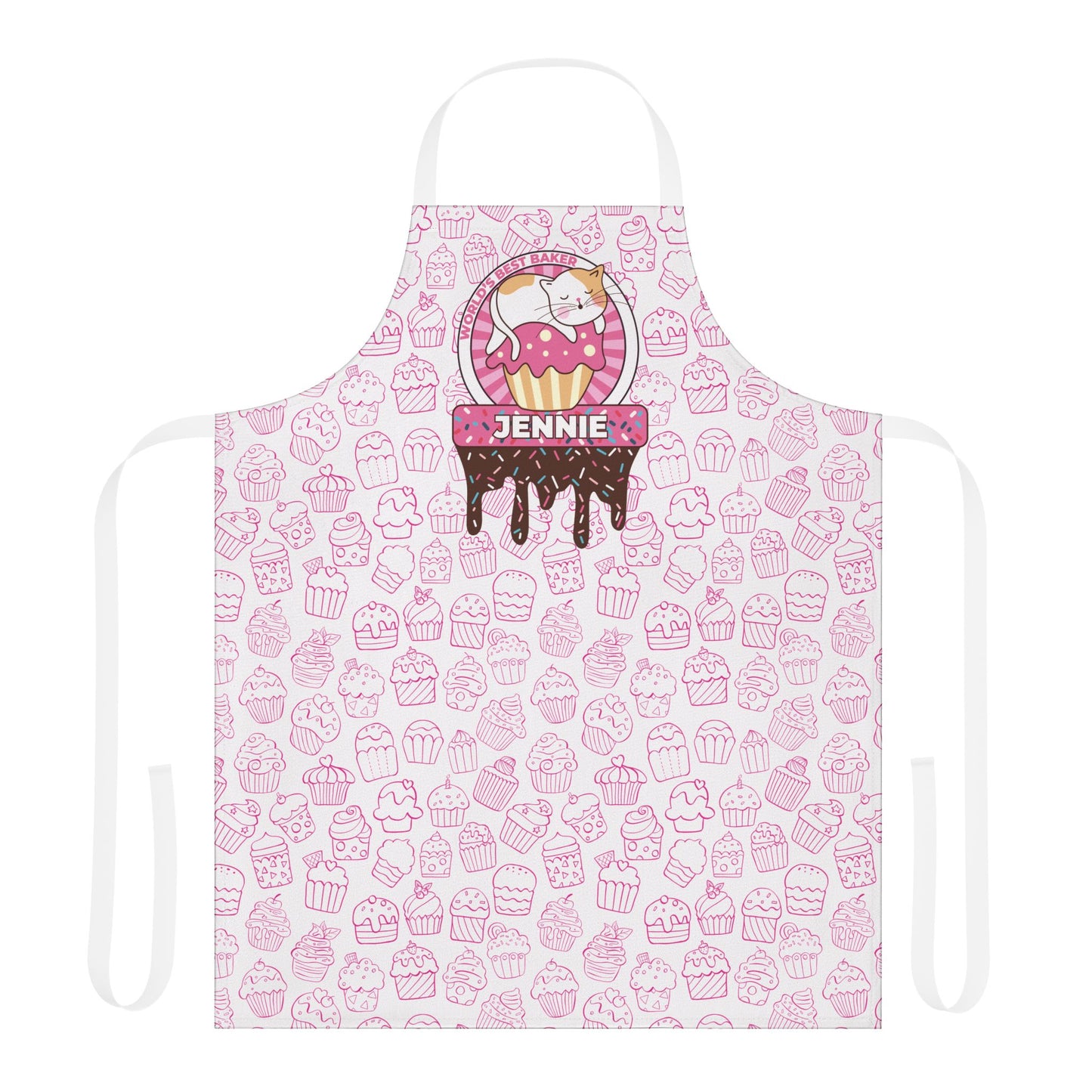 Cat-cake Baking Apron