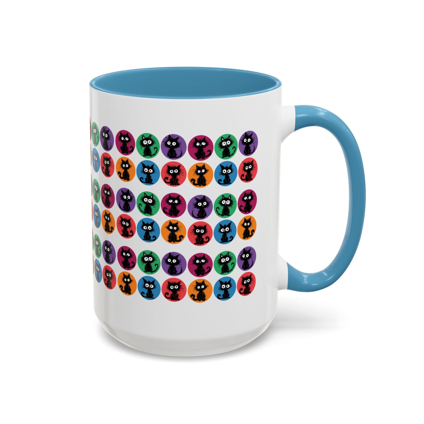 Black Cats in Color Mug